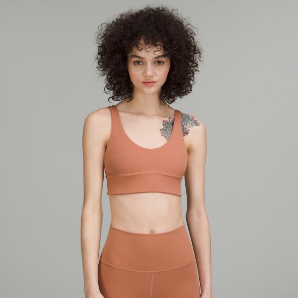 Lululemon align bra - dusty clay (4)